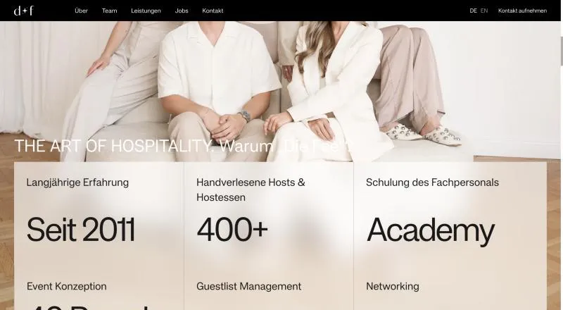 Startseite von Die Fee